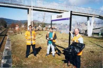 Alness Station Clean Up