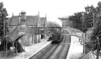 Beauly Stationin the 1930s