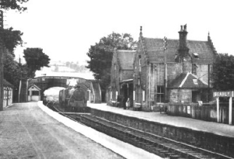 Class 5 4-6-0 at Beauly